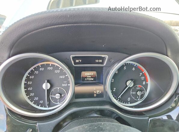 4JGDF6EE7GA668210 2016 MERCEDES-BENZ GL-CLASS Серебряный Вид щитка приборов