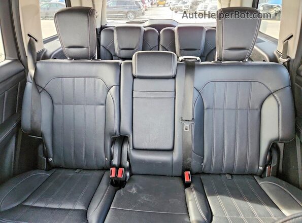 4JGDF6EE7GA668210 2016 MERCEDES-BENZ GL-CLASS Серебряный Вид задних сидений