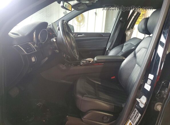 4JGDF6EE7HA842049 2017 MERCEDES-BENZ GLS Черный Вид салона спереди