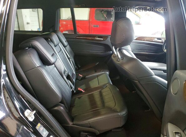 4JGDF6EE7HA842049 2017 MERCEDES-BENZ GLS Черный Вид задней части салона