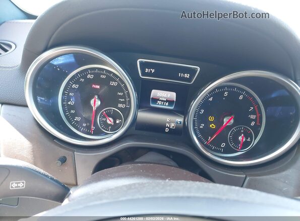 4JGDF6EE7KB211030 2019 MERCEDES-BENZ GLS 450 White Widok tylnych siedzeń