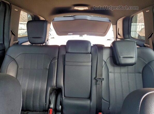 4JGDF6EE7KB230452 2019 MERCEDES-BENZ GLS White Rear seats view