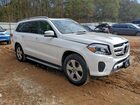 2019 Mercedes-benz Gls 450 4matic White vin: 4JGDF6EE7KB230452