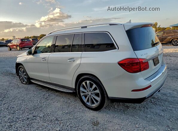 4JGDF6EE8GA672900 2016 MERCEDES-BENZ GL-CLASS White Задня ліва чверть