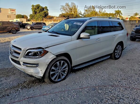 4JGDF6EE8GA672900 2016 MERCEDES-BENZ GL-CLASS White Передня ліва чверть