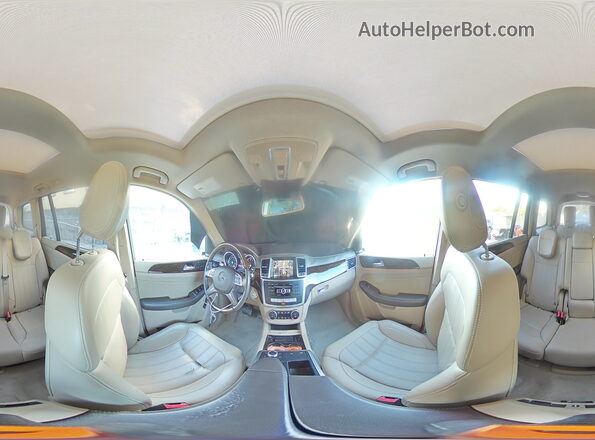 4JGDF6EE8GA672900 2016 MERCEDES-BENZ GL-CLASS White Панорамний вид салону 360°