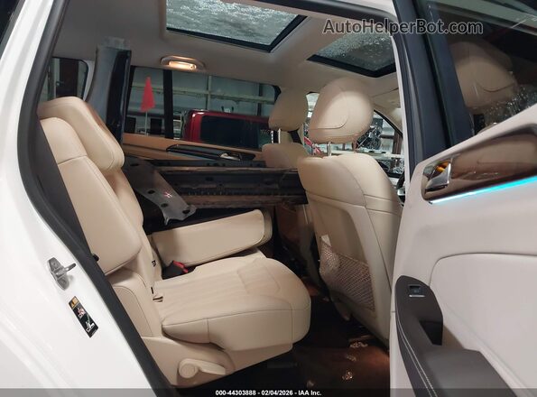 4JGDF6EE8KB239273 2019 MERCEDES-BENZ GLS 450 White Widok naklejki z numerem VIN