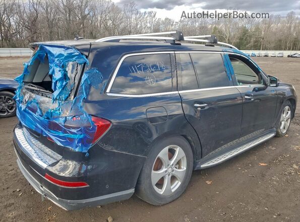 4JGDF6EE9HA802572 2017 MERCEDES-BENZ GLS Черный Задняя правая четверть
