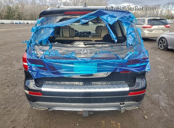 4JGDF6EE9HA802572 2017 MERCEDES-BENZ GLS Черный Вид сзади