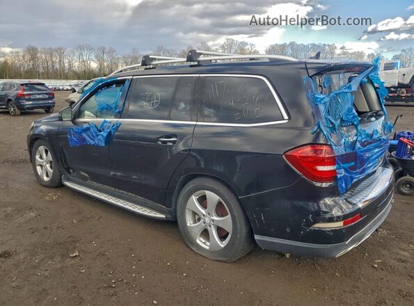 4JGDF6EE9HA802572 2017 MERCEDES-BENZ GLS Черный Задняя левая четверть