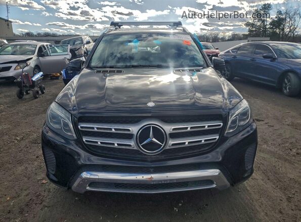 4JGDF6EE9HA802572 2017 MERCEDES-BENZ GLS Черный Вид спереди