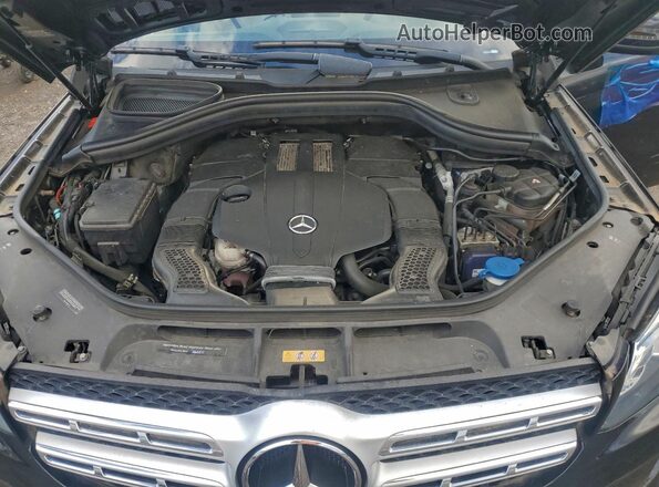 4JGDF6EE9HA802572 2017 MERCEDES-BENZ GLS Черный Вид подкапотного пространства