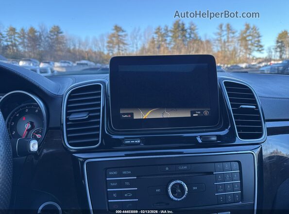 4JGDF6EE9HA873755 2017 MERCEDES-BENZ GLS 450 Синий Вид спереди