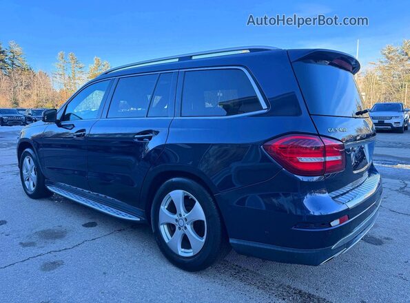 4JGDF6EE9HA873755 2017 MERCEDES-BENZ GLS Blue Tył lewy