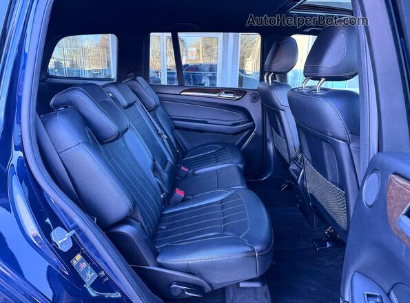 4JGDF6EE9HA873755 2017 MERCEDES-BENZ GLS Blue Widok z przodu