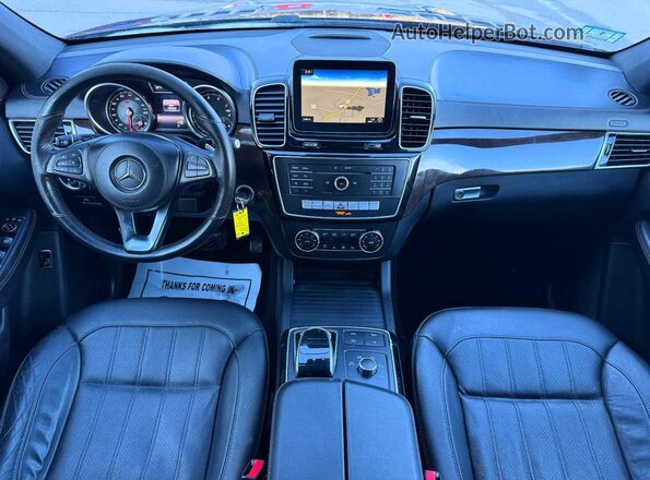 4JGDF6EE9HA873755 2017 MERCEDES-BENZ GLS Blue Widok deski rozdzielczej
