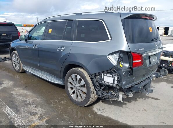 4JGDF6EE9HA956456 2017 MERCEDES-BENZ GLS 450 Серый Задняя левая четверть