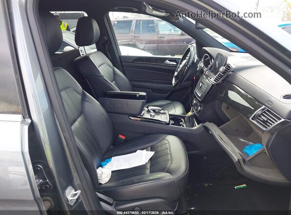 4JGDF6EE9HA956456 2017 MERCEDES-BENZ GLS 450 Серый Вид салона спереди
