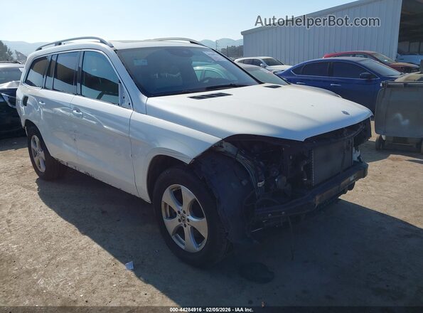 4JGDF6EE9HA962063 2017 MERCEDES-BENZ GLS 450 Белый Передняя правая четверть
