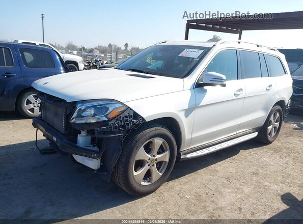 4JGDF6EE9HA962063 2017 MERCEDES-BENZ GLS 450 Белый Передняя левая четверть