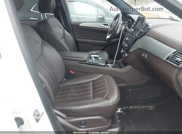 4JGDF6EE9KB224894 2019 MERCEDES-BENZ GLS 450 White Вид салону спереду