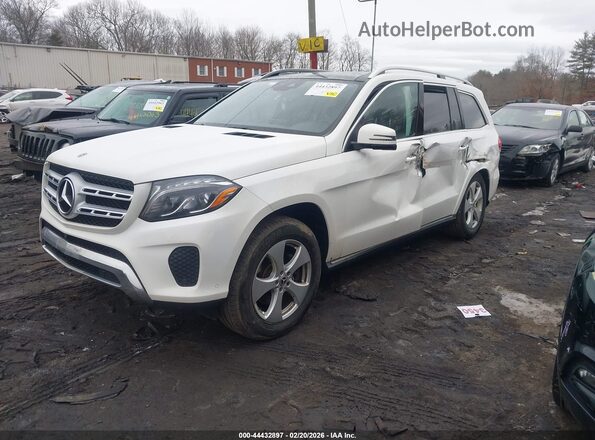 4JGDF6EE9KB224894 2019 MERCEDES-BENZ GLS 450 White Передня ліва чверть
