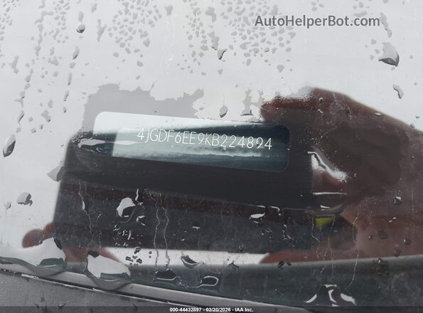 4JGDF6EE9KB224894 2019 MERCEDES-BENZ GLS 450 White Вид підкапотного простору