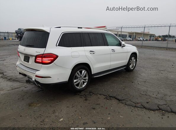 4JGDF6EEXHA844152 2017 MERCEDES-BENZ GLS 450 Белый Задняя правая четверть