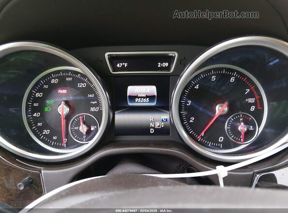 4JGDF6EEXHA844152 2017 MERCEDES-BENZ GLS 450 Белый Вид задних сидений
