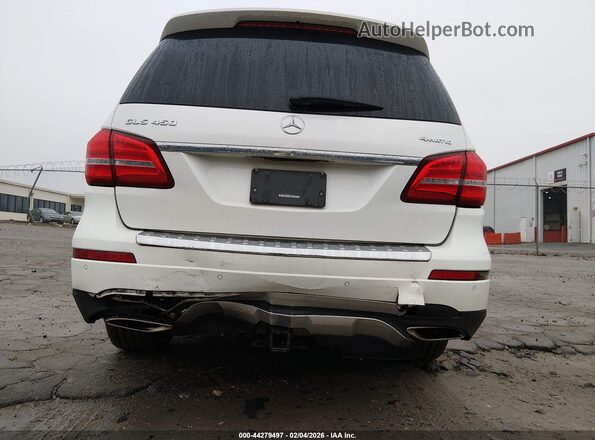 4JGDF6EEXHA844152 2017 MERCEDES-BENZ GLS 450 Белый Вид спереди
