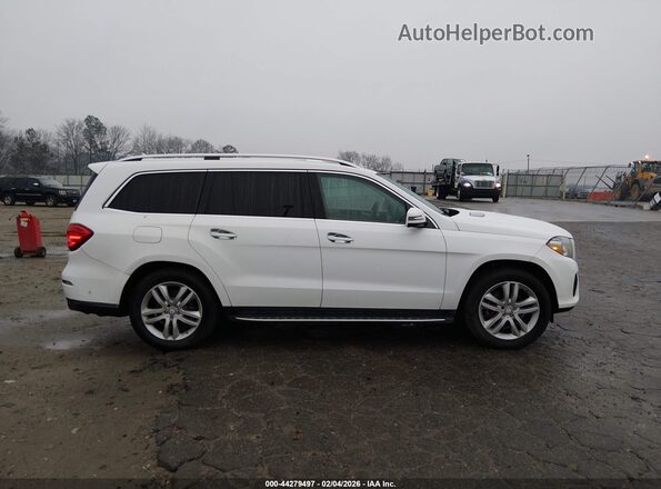 4JGDF6EEXHA844152 2017 MERCEDES-BENZ GLS 450 Белый Вид задней части салона