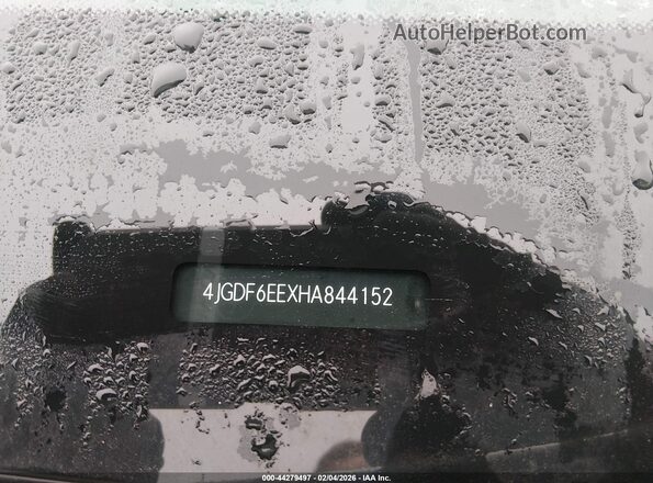 4JGDF6EEXHA844152 2017 MERCEDES-BENZ GLS 450 Белый 