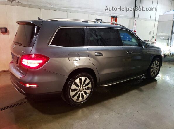 4JGDF6EEXHA854860 2017 MERCEDES-BENZ GLS Синий Задняя правая четверть