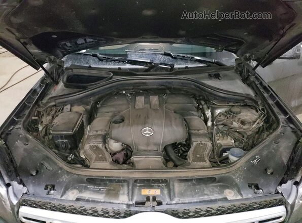 4JGDF6EEXHA854860 2017 MERCEDES-BENZ GLS Синий Вид подкапотного пространства
