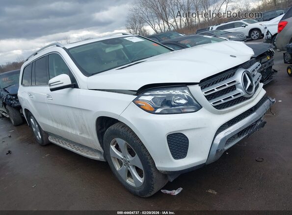 4JGDF6EEXHA993452 2017 MERCEDES-BENZ GLS 450 White წინა მარჯვენა