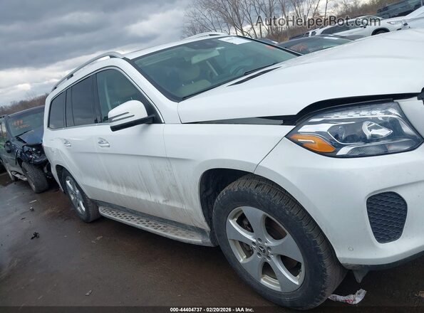 4JGDF6EEXHA993452 2017 MERCEDES-BENZ GLS 450 White უკანა სალონის ხედი