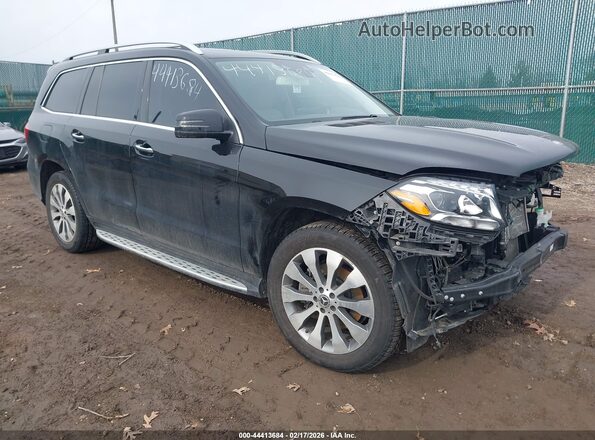 4JGDF6EEXJB025335 2018 MERCEDES-BENZ GLS 450 Черный Передняя правая четверть