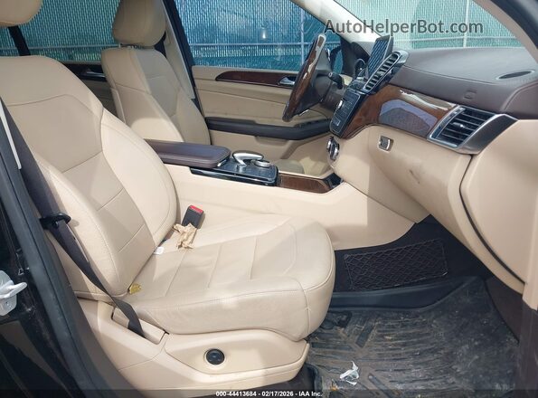 4JGDF6EEXJB025335 2018 MERCEDES-BENZ GLS 450 Черный Вид салона спереди