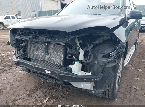 4JGDF6EEXJB025335 2018 MERCEDES-BENZ GLS 450 Черный Вид спереди