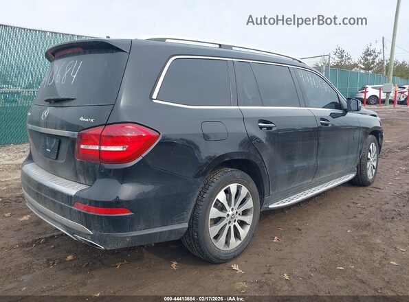 4JGDF6EEXJB025335 2018 MERCEDES-BENZ GLS 450 Черный Задняя правая четверть