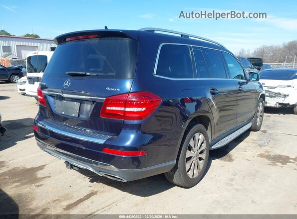 4JGDF6EEXJB176496 2018 MERCEDES-BENZ GLS 450 Dark Blue Հետևի աջ