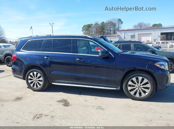 4JGDF6EEXJB176496 2018 MERCEDES-BENZ GLS 450 Dark Blue Սալոնի հետևի տեսք