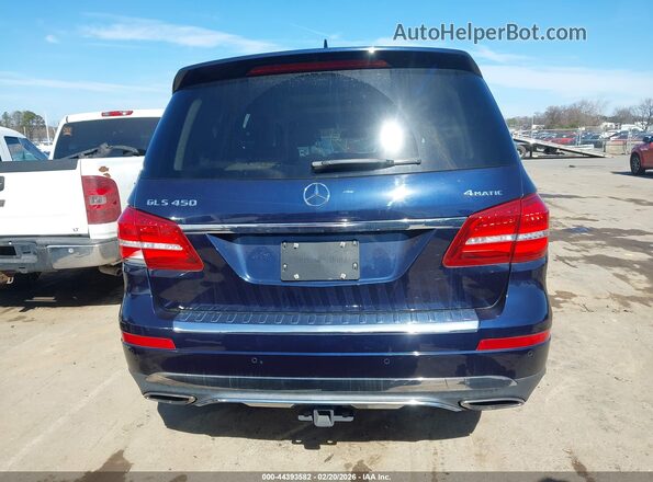 4JGDF6EEXJB176496 2018 MERCEDES-BENZ GLS 450 Dark Blue 