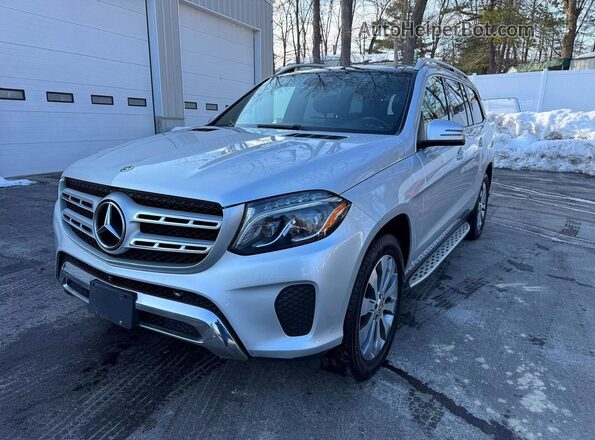 4JGDF6EEXJB178409 2018 MERCEDES-BENZ GLS Серебряный Передняя левая четверть