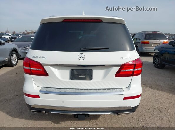 4JGDF6EEXKB234026 2019 MERCEDES-BENZ GLS 450 White 