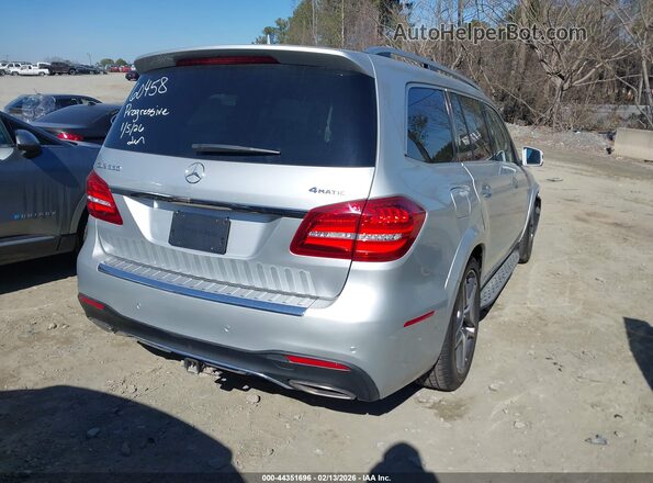 4JGDF7DE0KB202628 2019 MERCEDES-BENZ GLS 550 Silver უკანა მარჯვენა