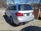 2019 Mercedes-benz Gls 550 4matic Silver vin: 4JGDF7DE0KB202628