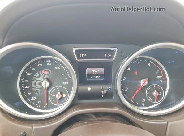 4JGDF7DE2JB034540 2018 MERCEDES-BENZ GLS Коричневый Вид щитка приборов
