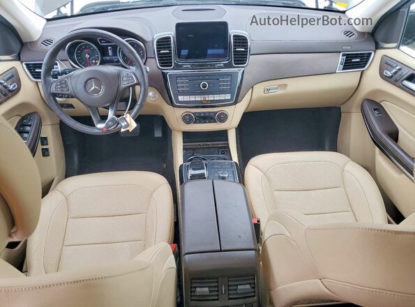 4JGDF7DE2JB034540 2018 MERCEDES-BENZ GLS Коричневый Вид панели приборов