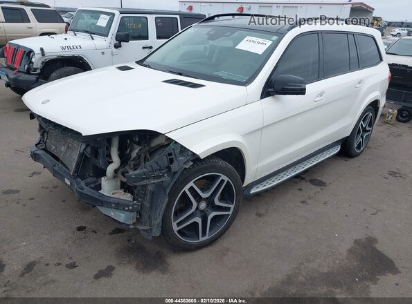4JGDF7DE6HA833401 2017 MERCEDES-BENZ GLS 550 White Przód lewy